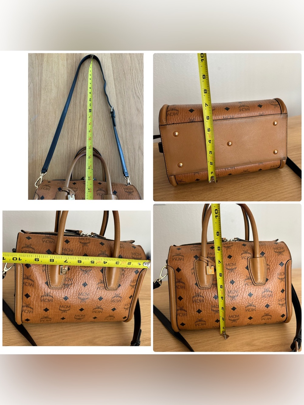MCM Boston bag with COA - Picture 6 of 16